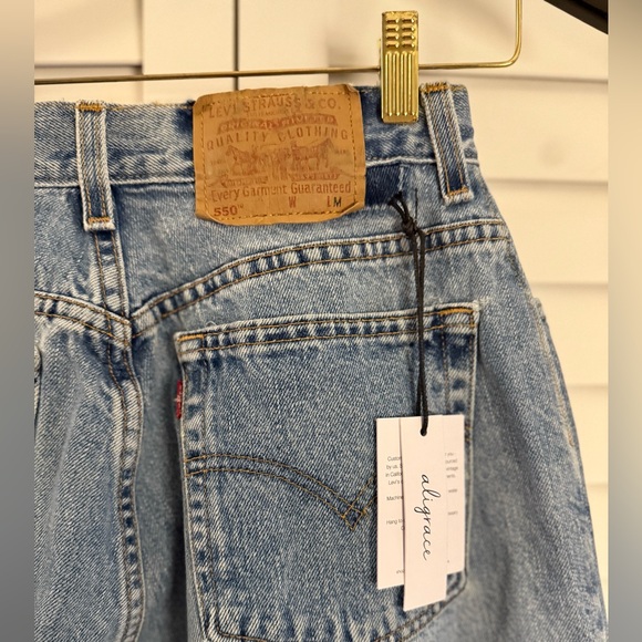 Levi’s Women’s Aligrace Ultra Baggy Customs Size 24 NWT MSRP $526 - Picture 13 of 16